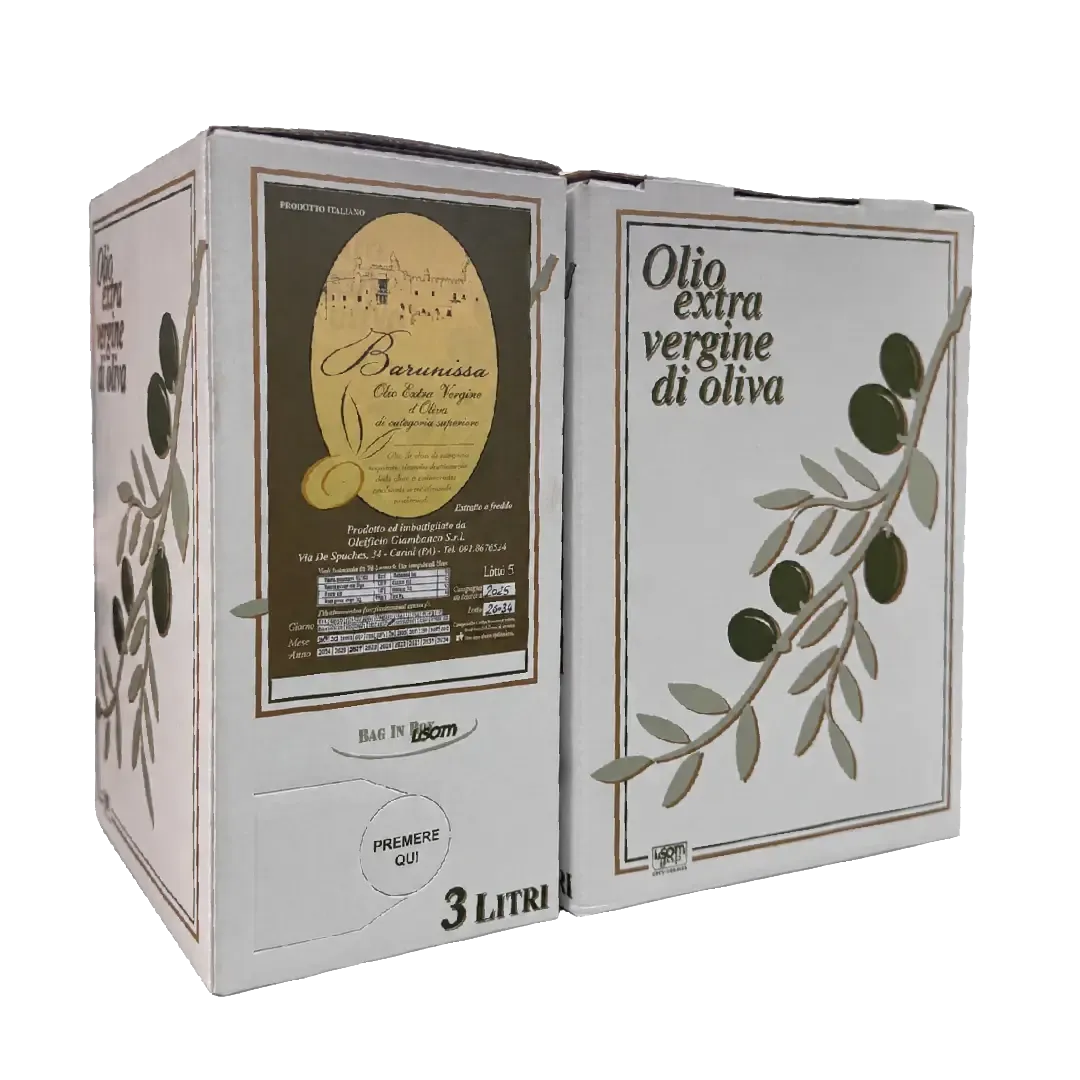 Oleificio Giambanco Bag in Box Olio extravergine d'oliva Nocellara 3Lt